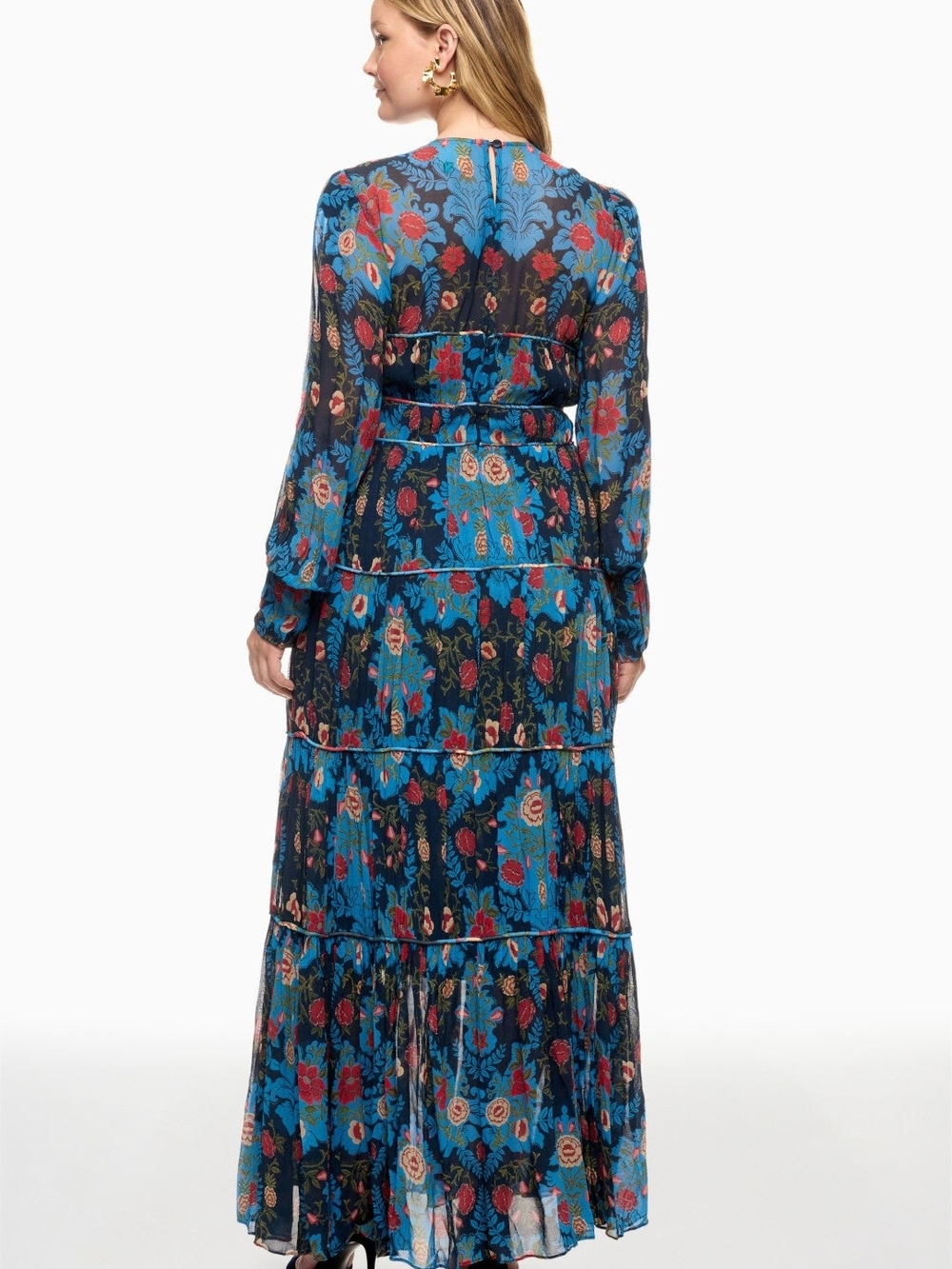 Farm Rio Arabesque Floral Gown - Picture 3 of 13